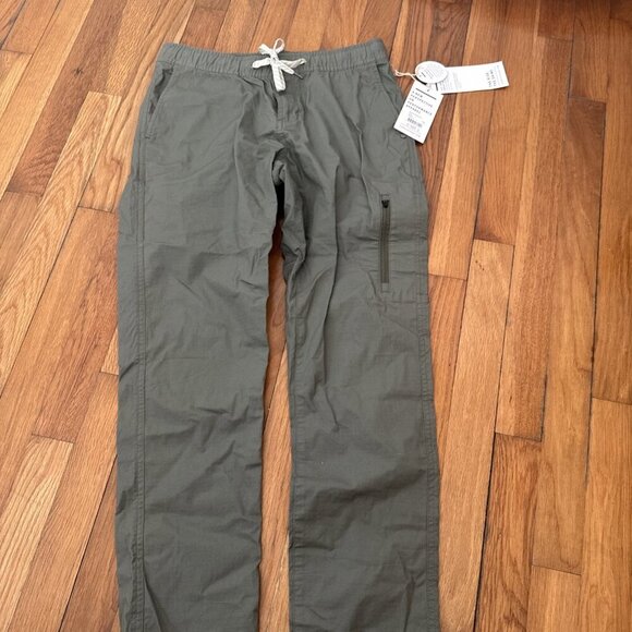 Vuori Women's Pants Ripstop Pants Women's Drawstring Hiking Outdoor Army Green S - Picture 2 of 6